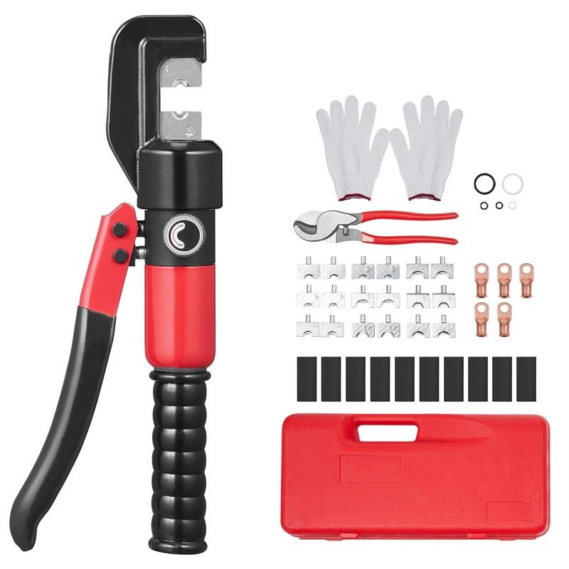 Pliers - Pinza crimpatrice idraulica con 9 set