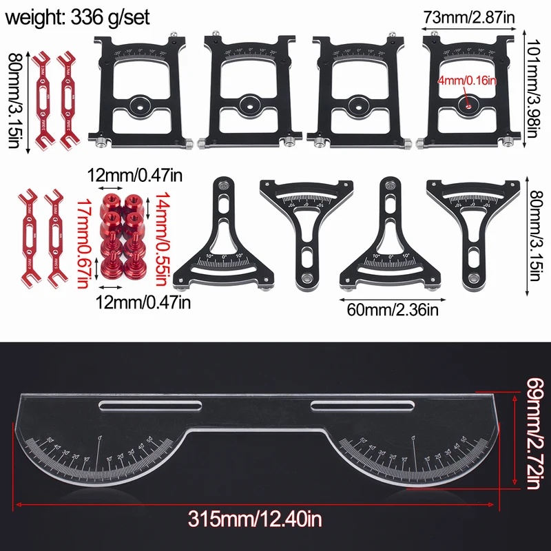 Wrench Set - Set di Strumenti di Misurazione per